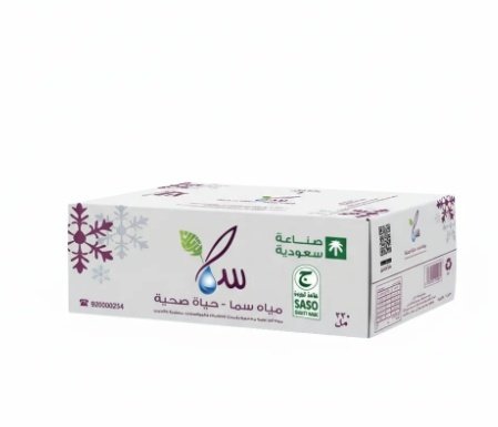 10 كراتين مياه سما 330 مل | مياه سما water bottle pack for homes mosques schools offices