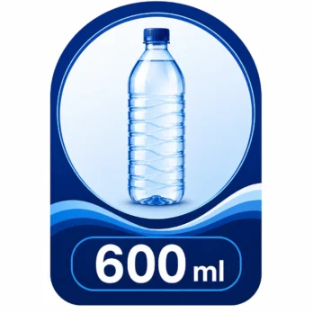 مياه 600 مل كرتون للسائقين والعمال والمخيمات